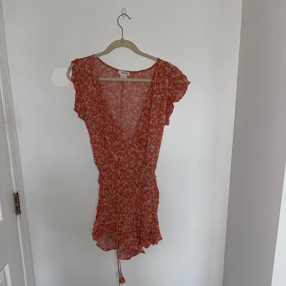 Floral Romper (shorts)